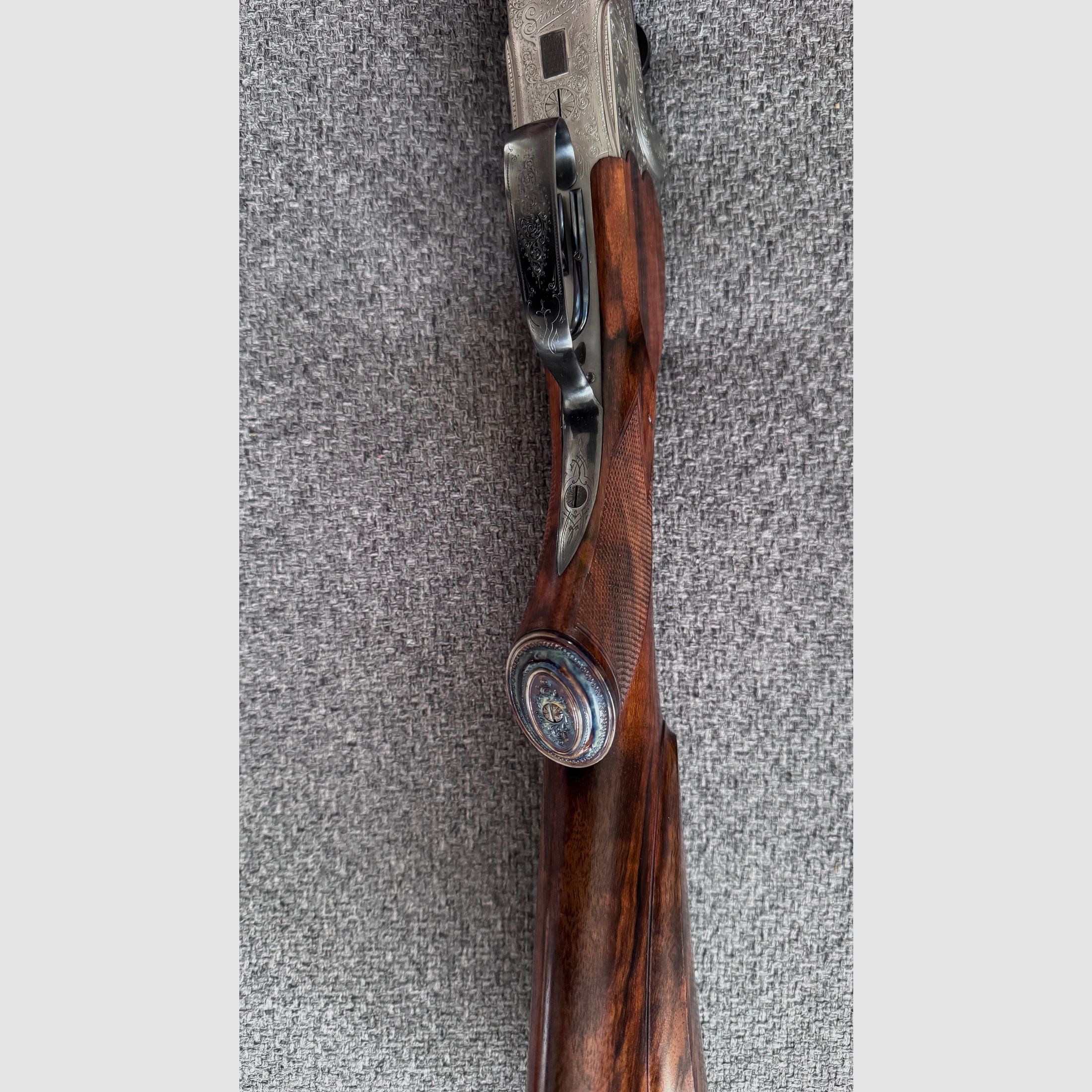 Exclusive Simson Suhl over-and-under double rifle caliber 8x57 IR – collector's item in best condition