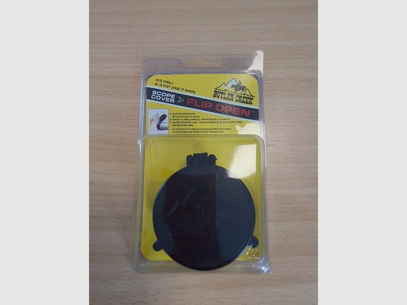 Schutzkappe Optik Butler Creek 58,7mm OBJ43