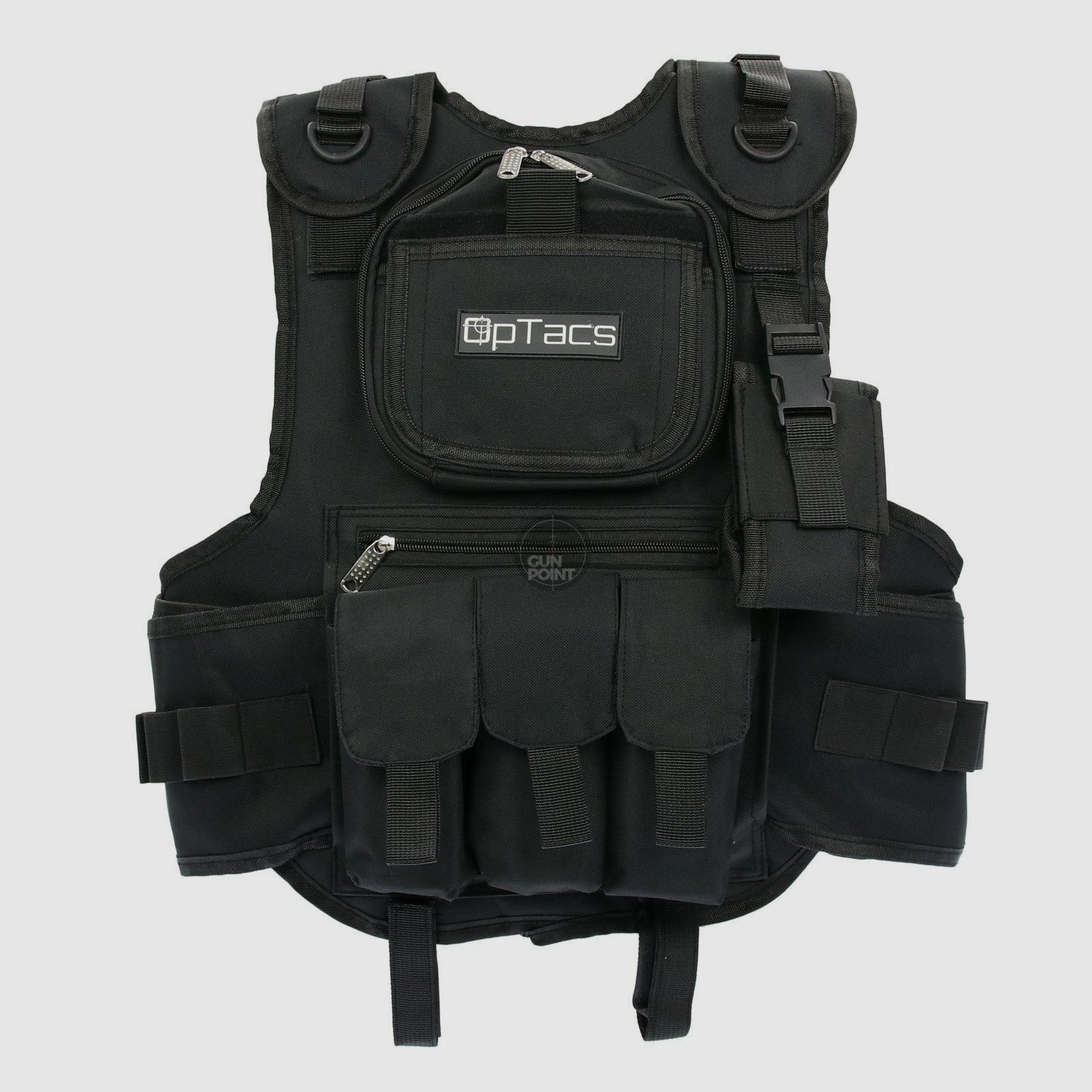 OpTacs | Taktische Schutzweste - Farbe: Black