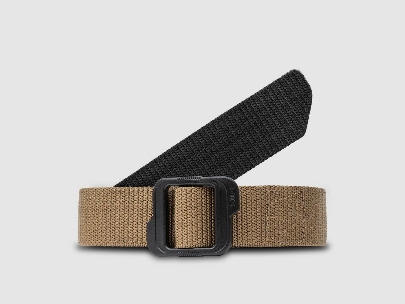 5.11 Tactical Double Duty TDU Gürtel Schwarz / Coyote Größe S 1,75 / 4,45cm"