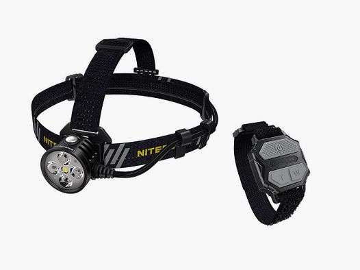 Nitecore HU60WB-2 hoofdlamp 1600 lumen elektronische focus inclusief afstandsbediening