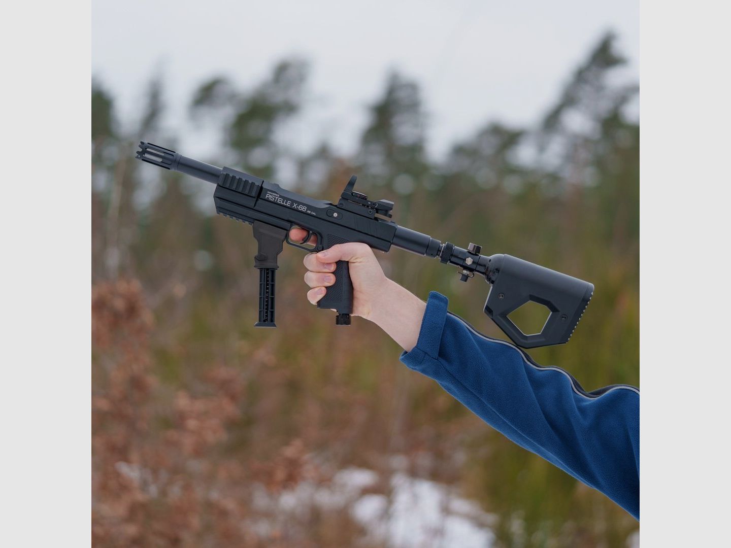 Pistelle X-68 Performance LONG Bundle – 0.16L (9ci) Tank 850 PSI