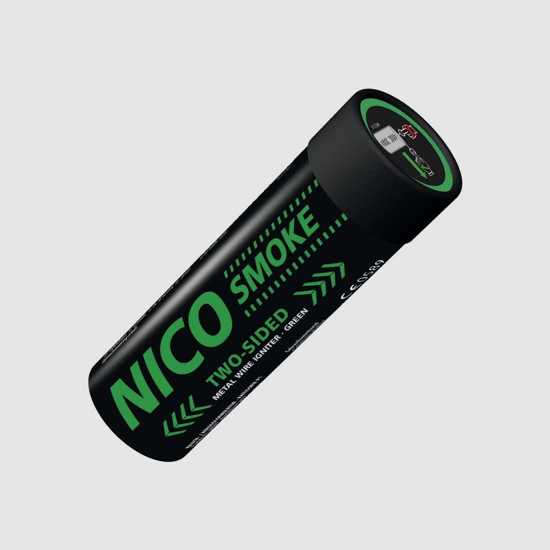 NICO 50 sekundowa dwustronna granat dymny do paintballa (zielony)
