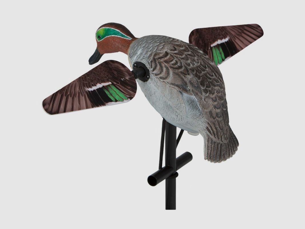 Appât à canard motorisé avec ailes rotatives, image 1 sur 2