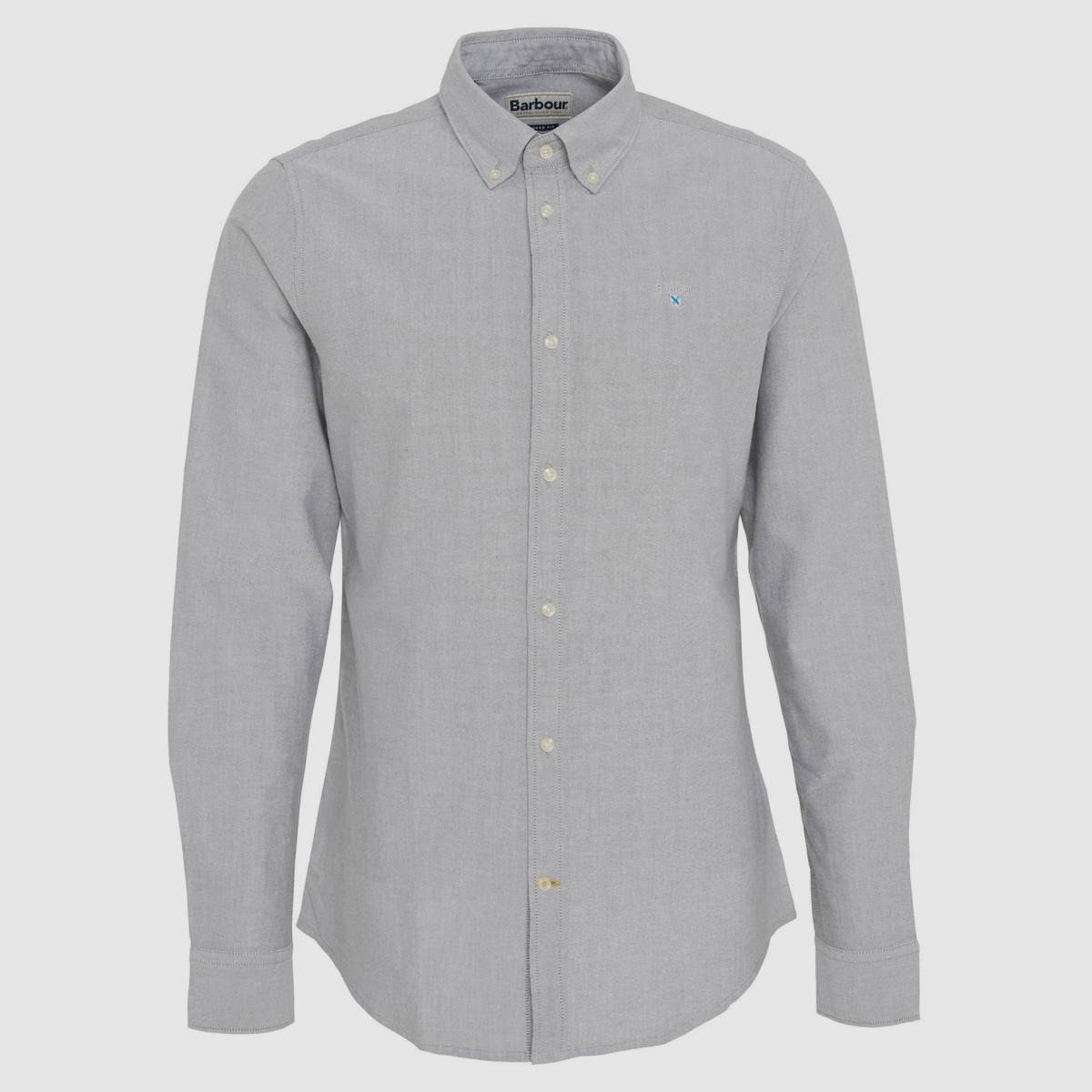 Camisa Oxford Tailored Pale Sage de BARBOUR