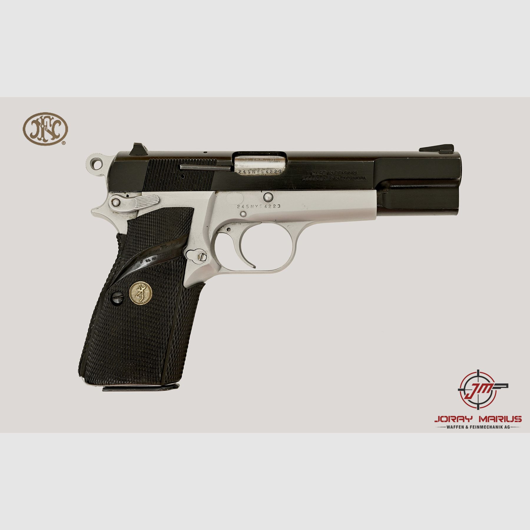 FN Browning HP 9mm Para, Bild 1 von 2