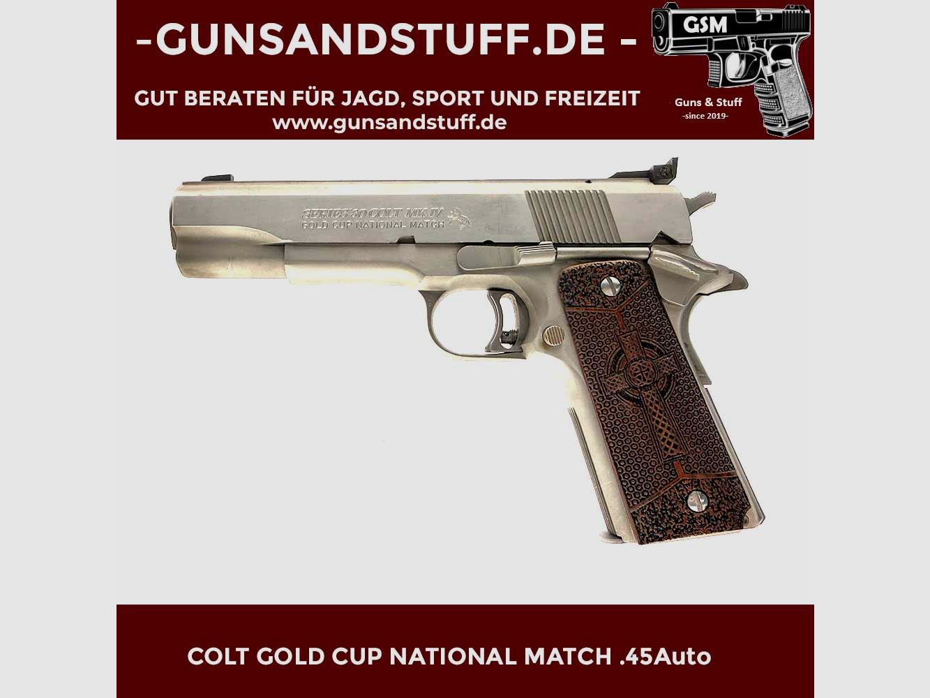 Colt Gold Cup National Match .45Auto, billede 1 af 4