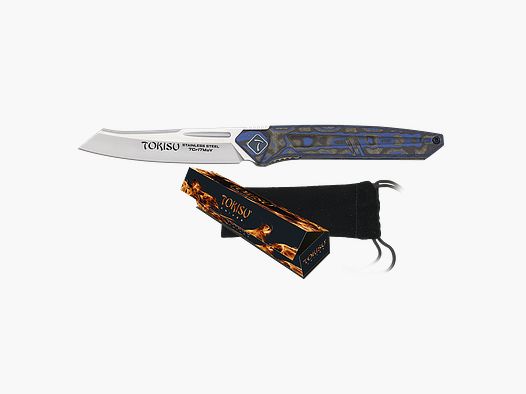 Messer TOKISU Mikarta Blue Mix