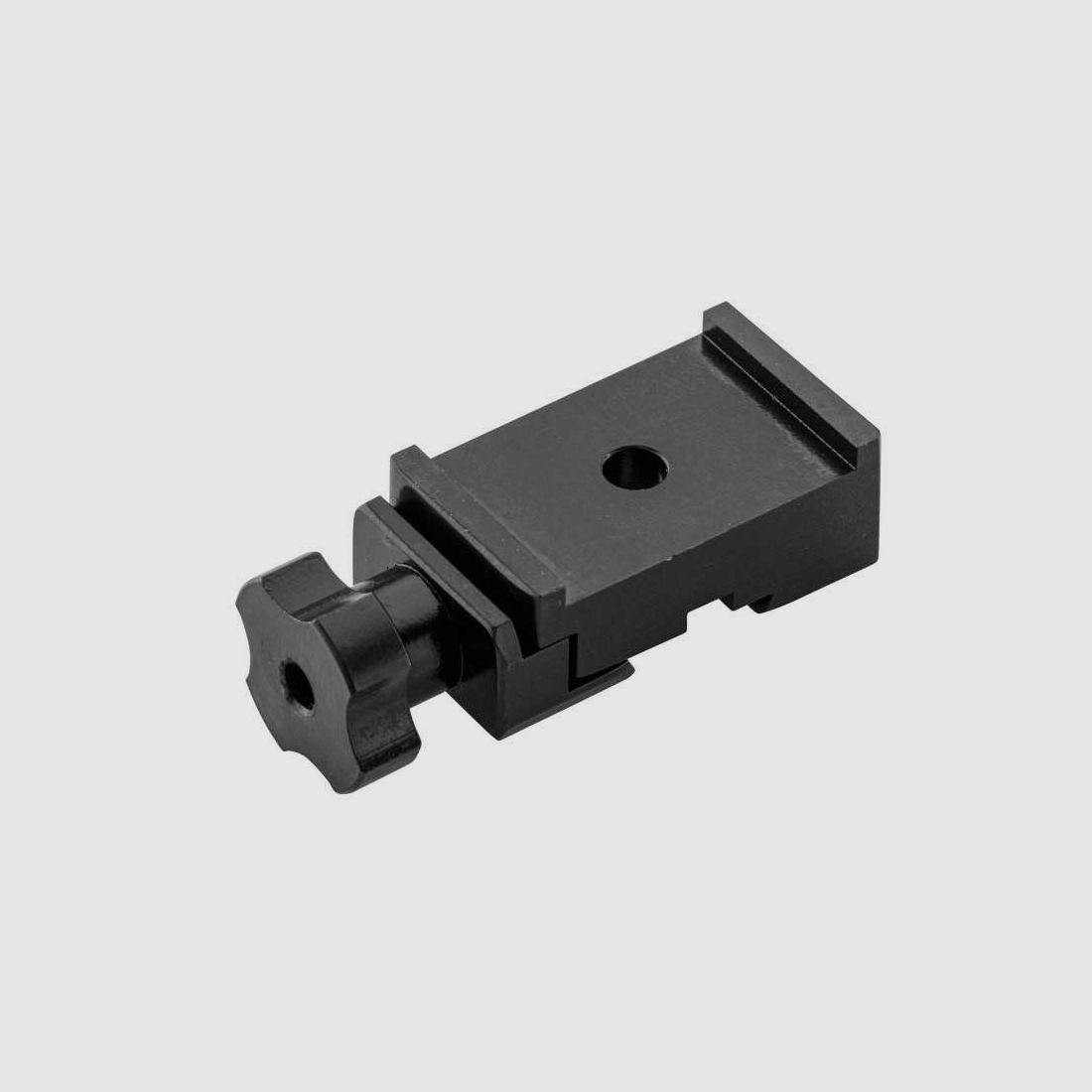 Aluminium-Monoblockfuß mit 11mm Schiene für Kompensator. - Alu-Monoblockfuß, Bild 4 von 5