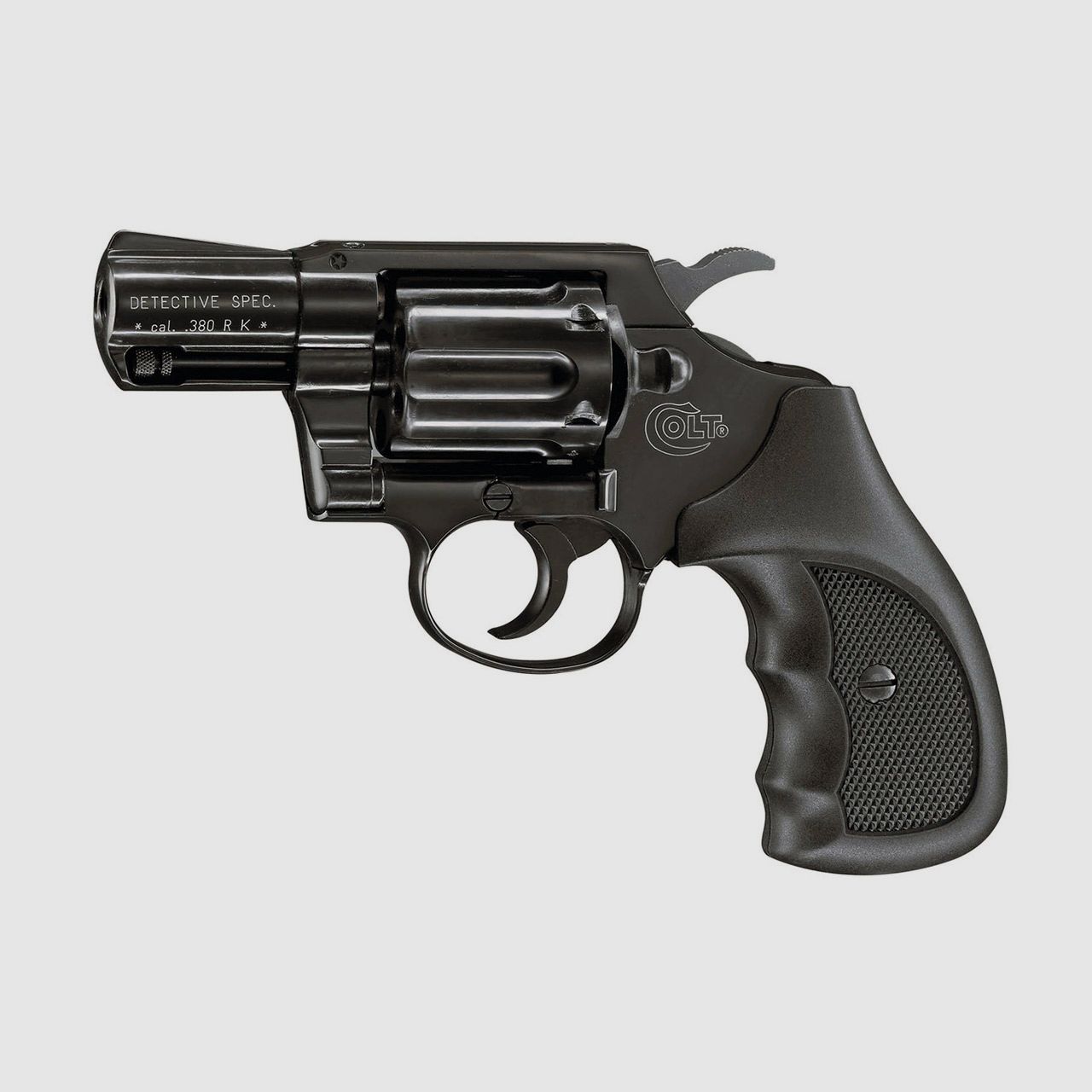 Schreckschuss Revolver Colt Detective Special schwarz Kunststoffgriffschalen Kaliber 9 mm R.K. (P18)