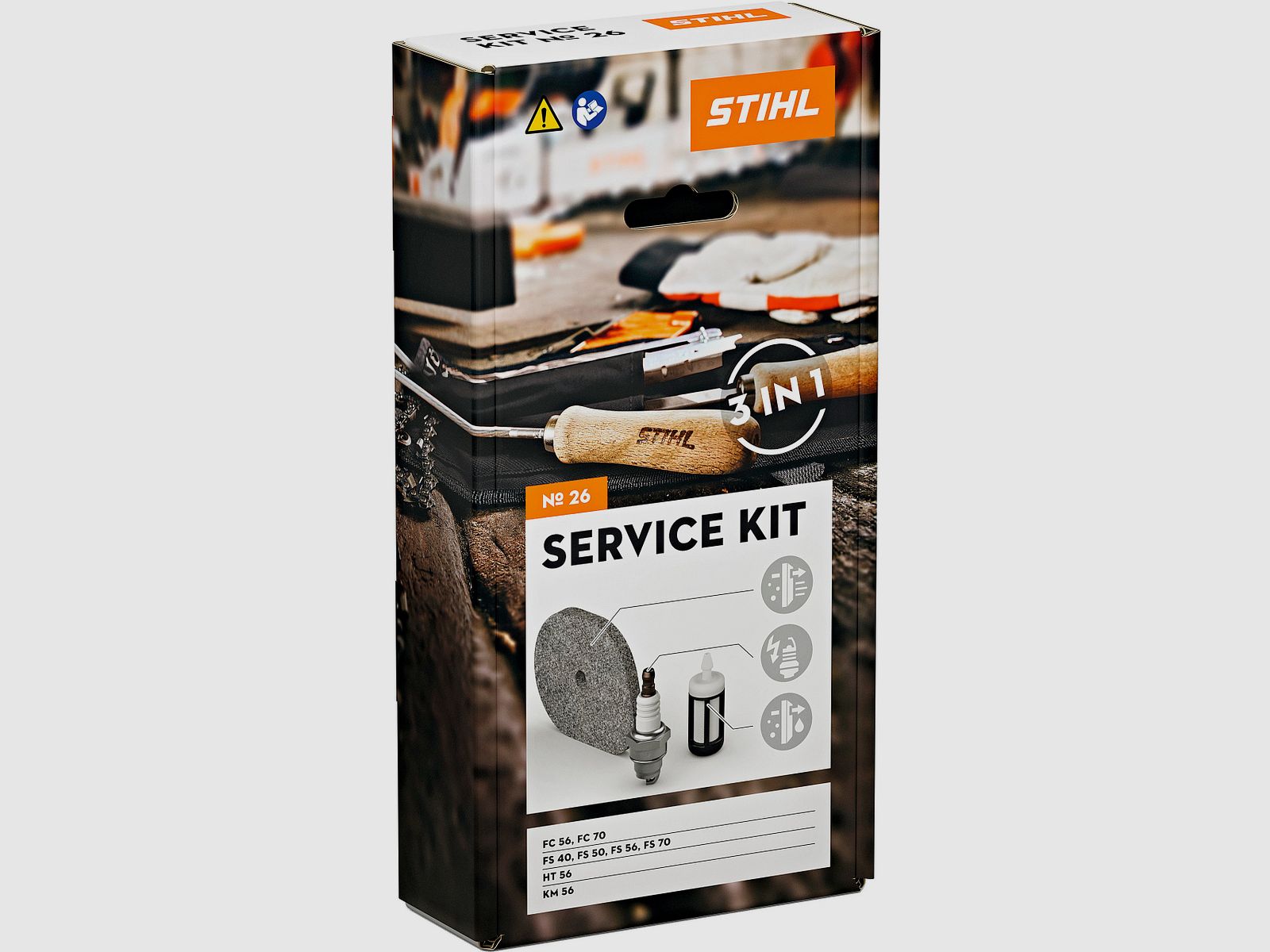 Stihl Service Kit fr Kombi-Motoren, Freischneider, Hochentaster und Bohrgerte