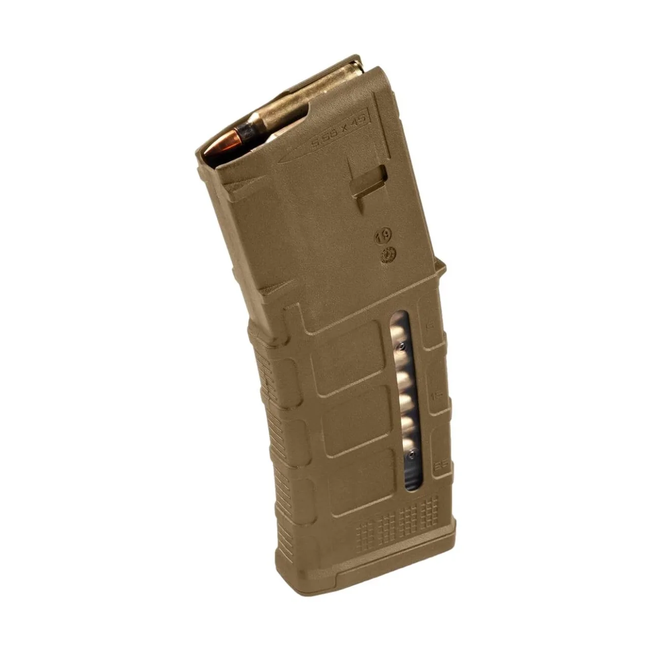 Magpul PMAG 30 AR/M4 GEN M3 con Finestra MC-Brown, immagine 1 di 3
