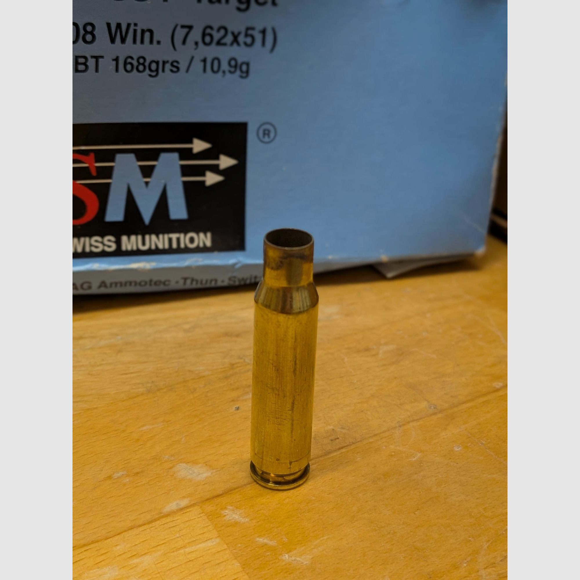 Ruag Swiss P Target cases .308 Win 300 pcs.