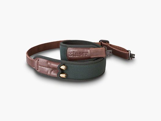 Correa de rifle verde oscuro -