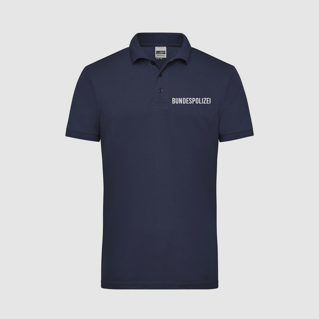 Funktions Polo für Dienst und Sport Navy Blau XL Bundespolizei