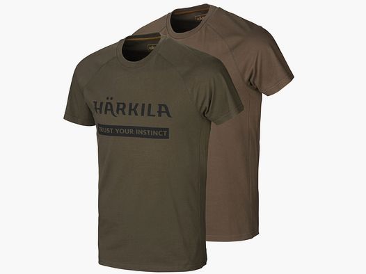 Härkila Logo T-Shirt 2er-pack