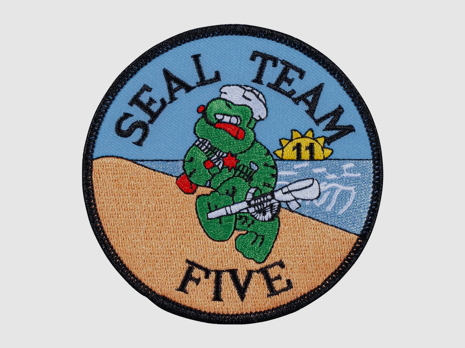 Unbekannt Abzeichen US Textil Seal Team