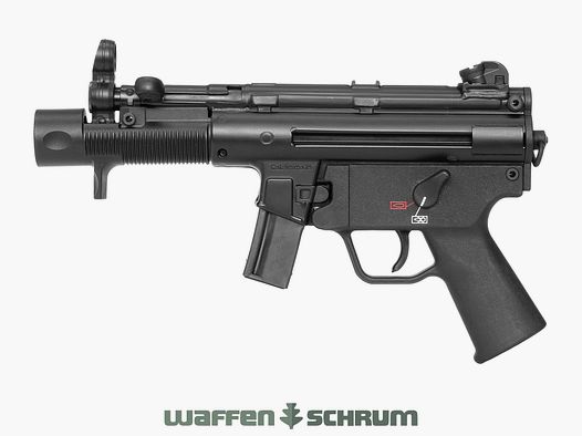 Heckler & Koch HK pistol SP5K as well as a folding shoulder stock