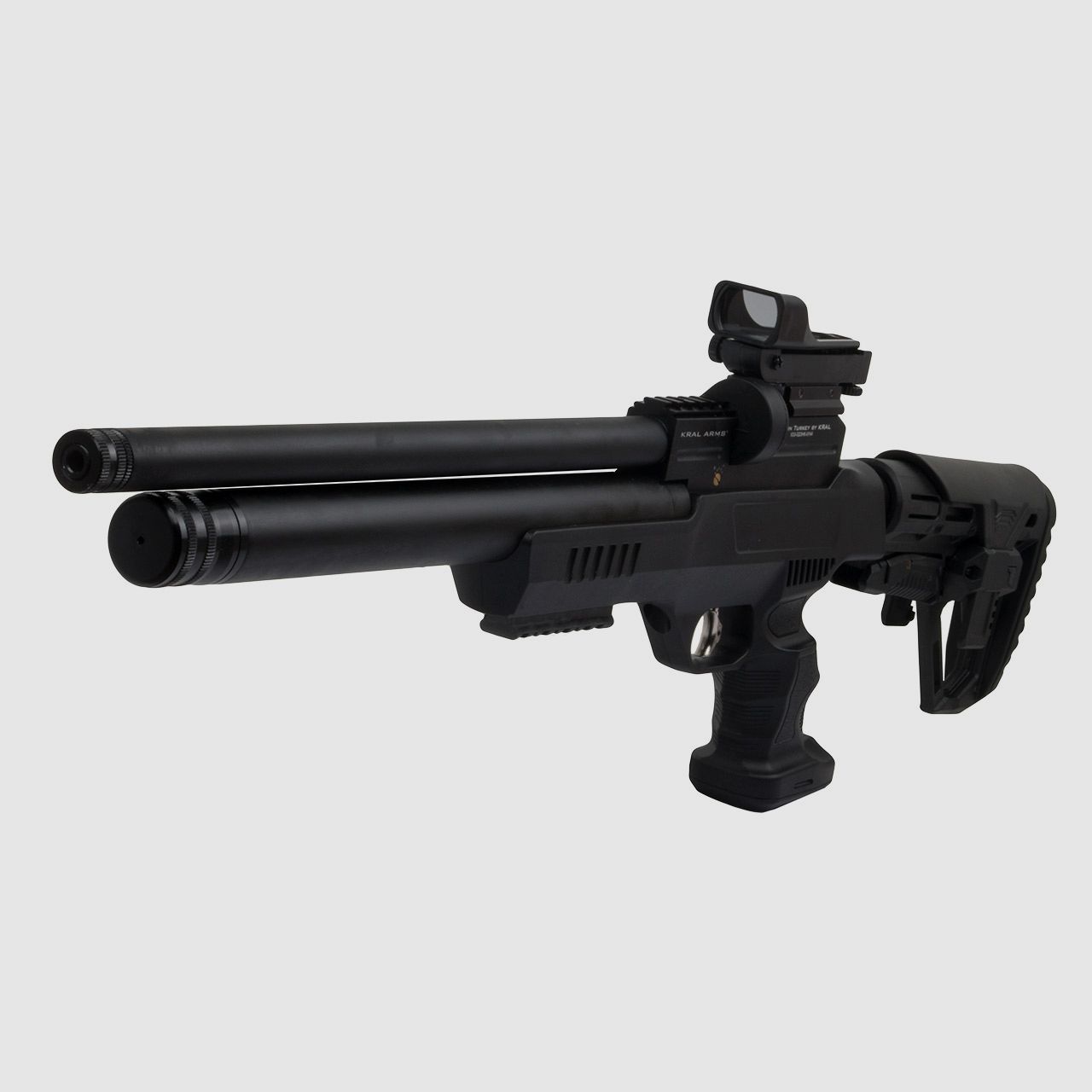 Pressluftgewehr Kral Arms Puncher NP-03 Carbine Kunststoffschaft inklusive Red Dot Kaliber 4,5 mm (P18)