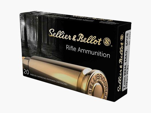 7 mm Rem. Teilmantel SPCE 173 grs. Sellier & Bellot