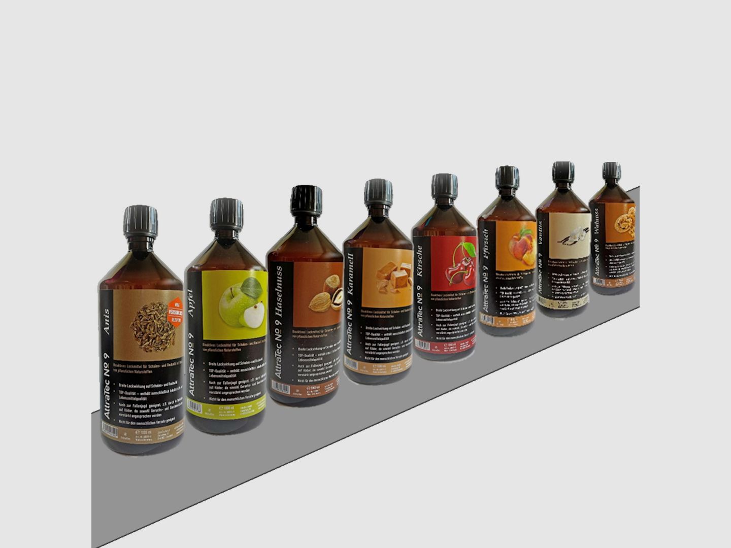 AttraTec No 9 natrliches Lockmittel 1000 ml verschiedene Geschmacksrichtung