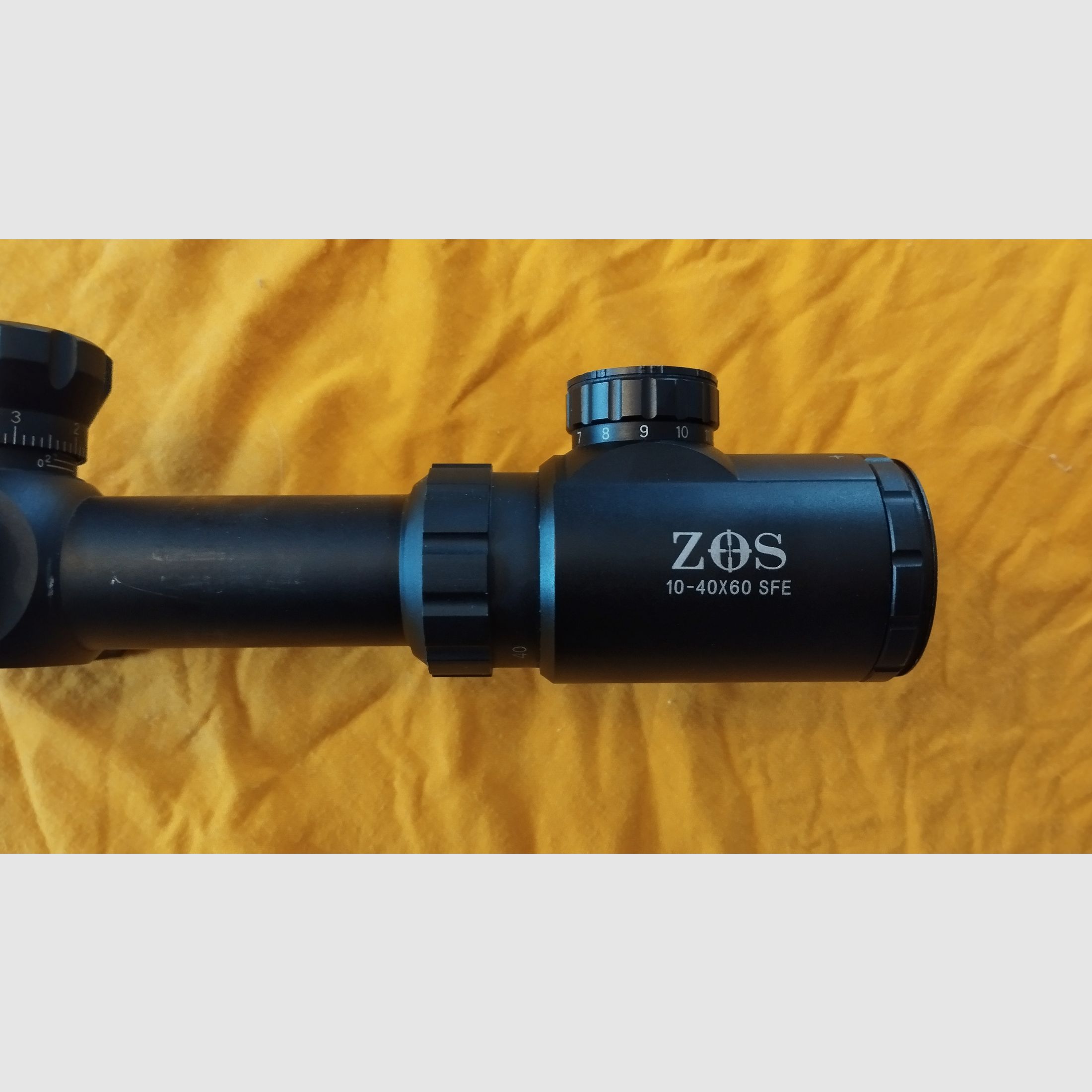ZOS riflescope 10-40x60 SFE