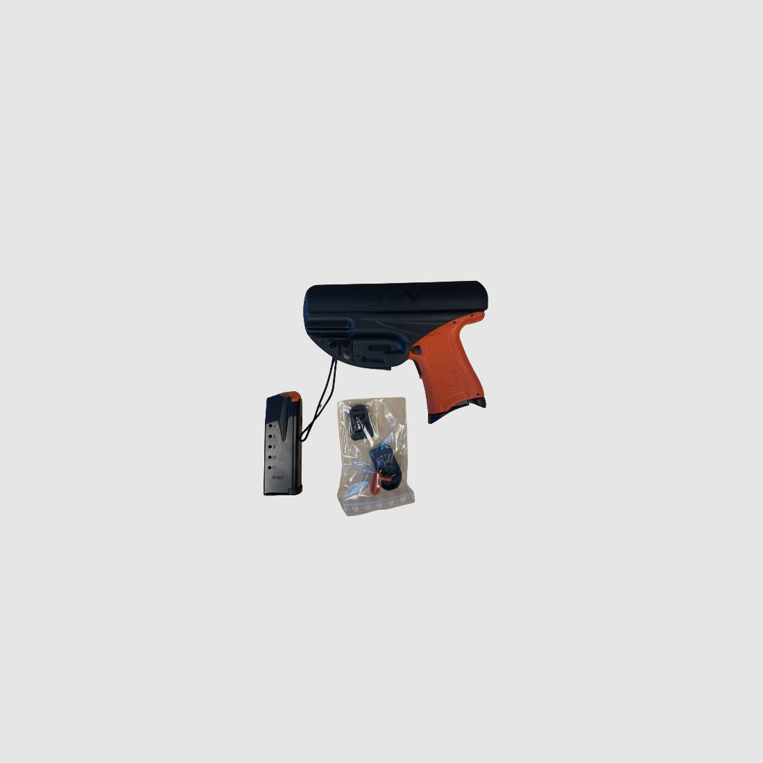 BUBIX BRO Orange Selbstladepistole Kal. 9mm Luger
