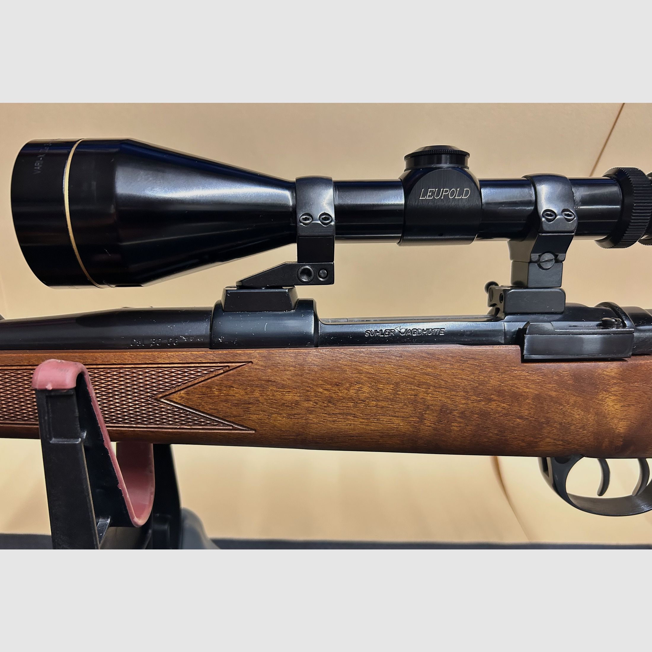 Suhler Jagdhütte Kettner 98er - Leupold - EAW swivel mount