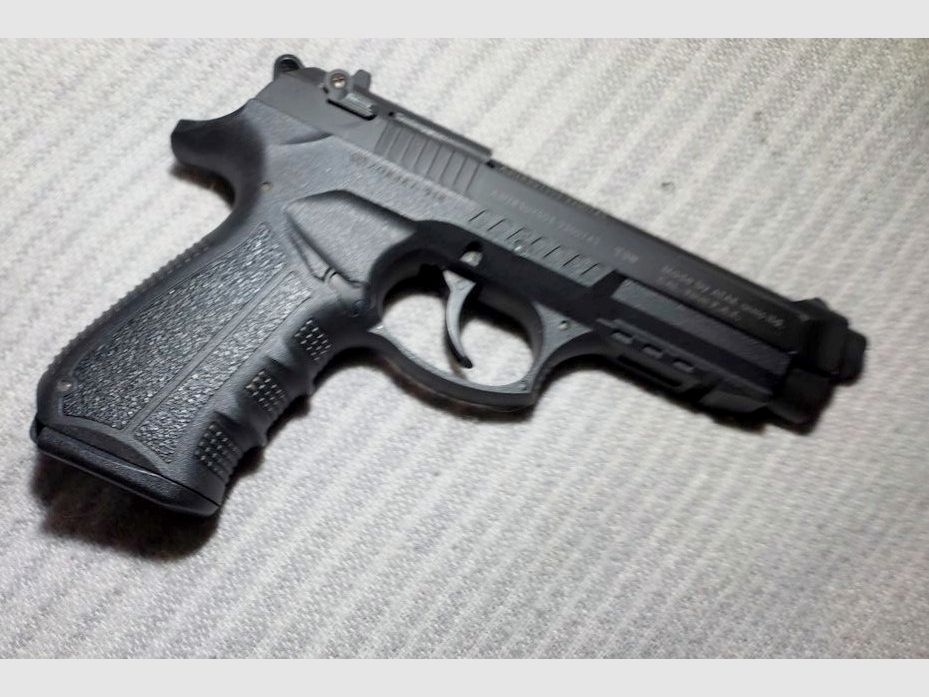 Zoraki 918 9mm P.A.K. schwarz (PTB 1024) mit zwei Magazinen (1x18er - 1x25er) und neuem First Strike Cordura Holster