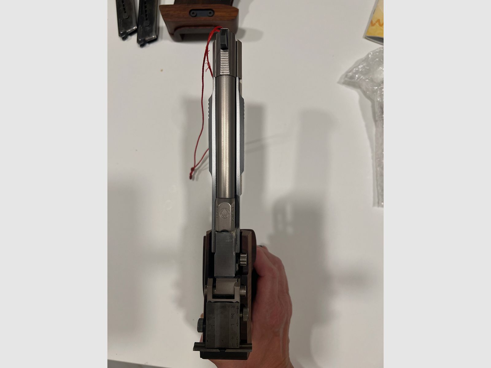 Feinwerkbau AW93 sport pistol caliber .22 l.r for sale
