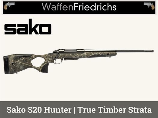 SAKO S20 Hunter | True Timber Strata 51 cm - Waffen Friedrichs