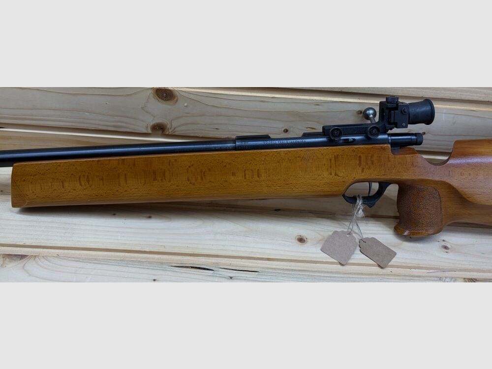 Einzelladerbüchse Suhl Mod. 150 Standard Kal.: .22lr mit Diopter / Matchgew .22lr