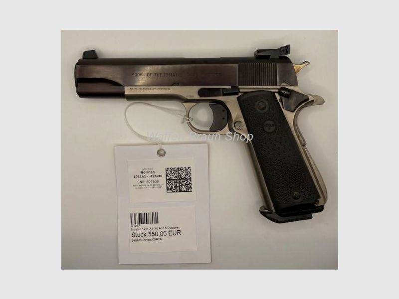 Gebrauchtwaffe Norinco 1911 A1 .45 Acp 5 Duotone