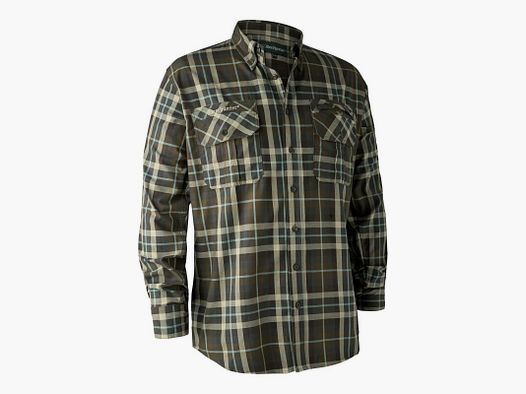 Deerhunter Caribou Herren Hemd green check