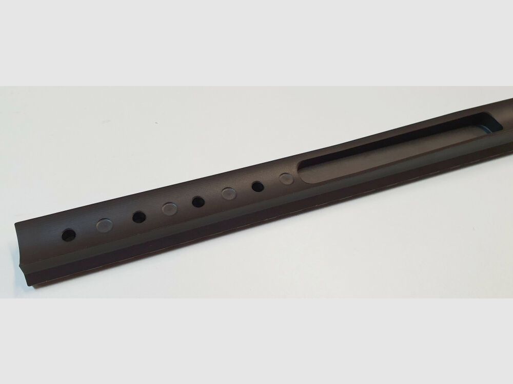 MHS Picatinny Schiene für BERGARA BA 13 ,Stahl, schwarz matt brüniert , 260mm , extra lang, Germany, Bild 8 von 9