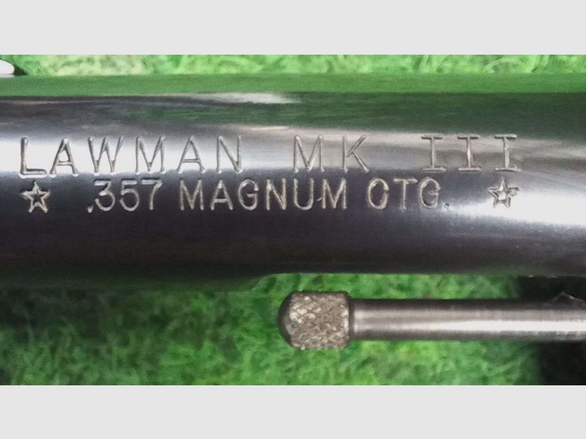 Revolver Colt Lawman MK III in caliber .357 Magnum from 1973