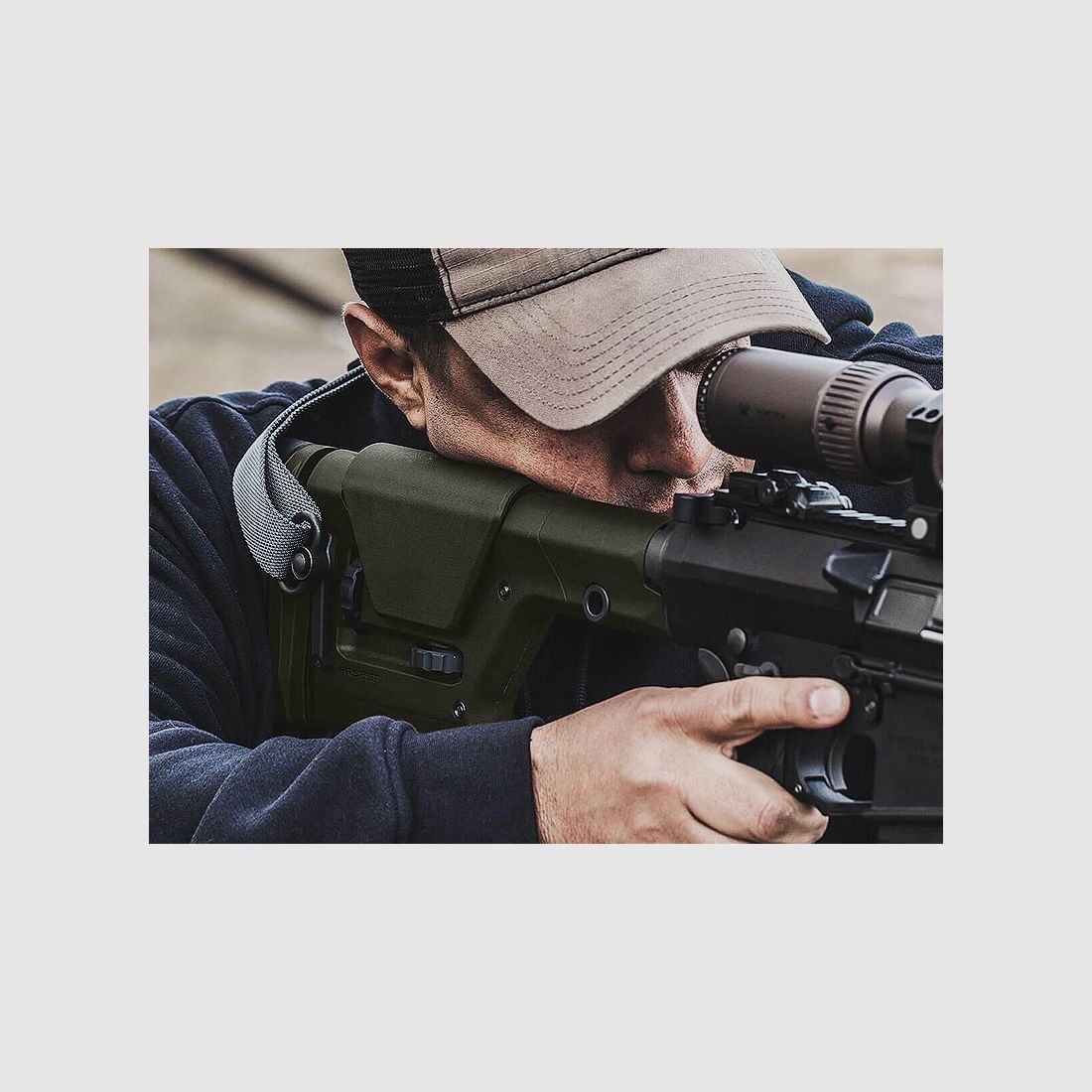 MAGPUL PRS Gen3, precisie kolf zwart