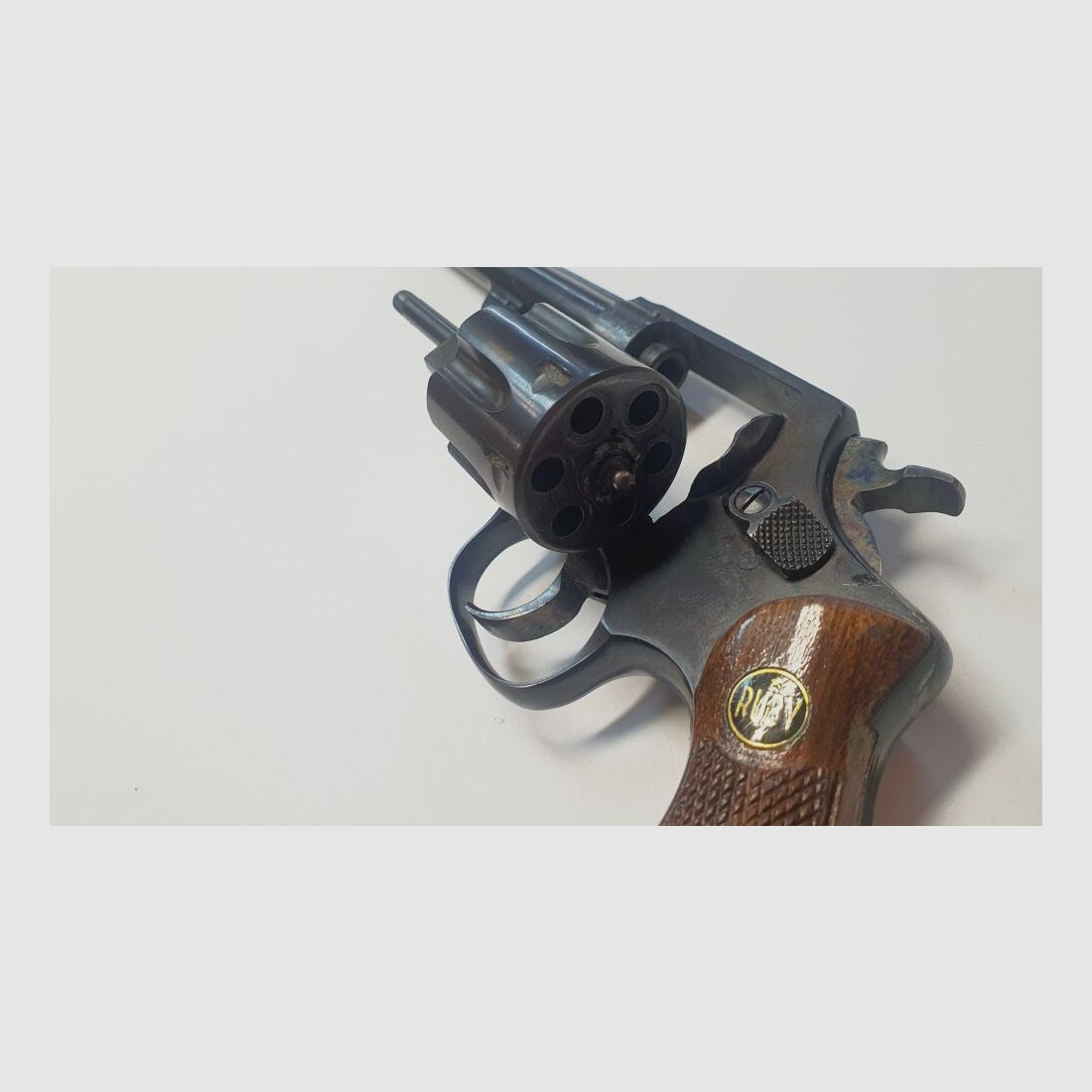 Gabilondo Revolver Gabilondo Ruby mit Lederholster -.22Lr