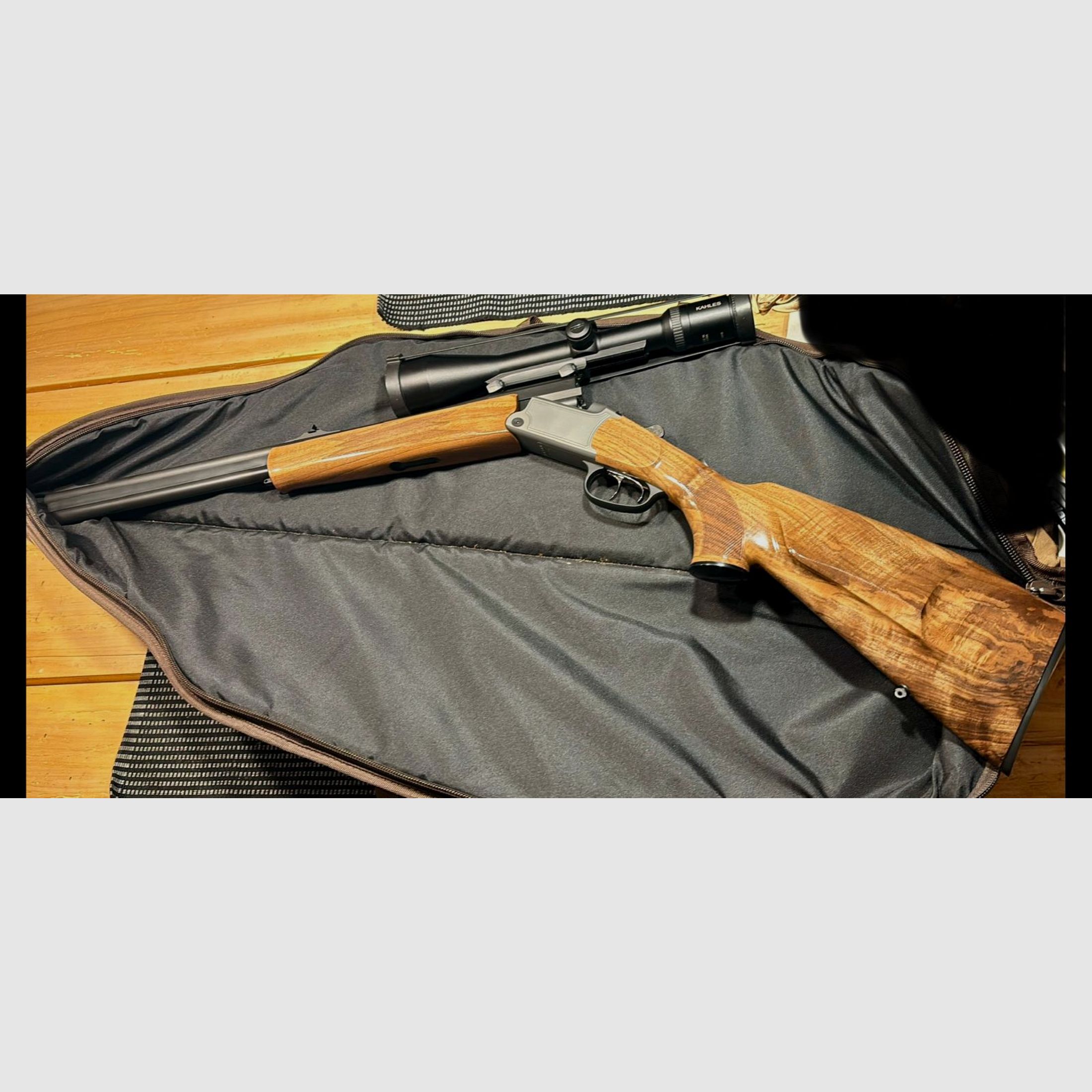 Blaser Bockbüchsflinte BBF 95 en calibre .308 & 20/76 incluant Kahles CBX 3-12x56