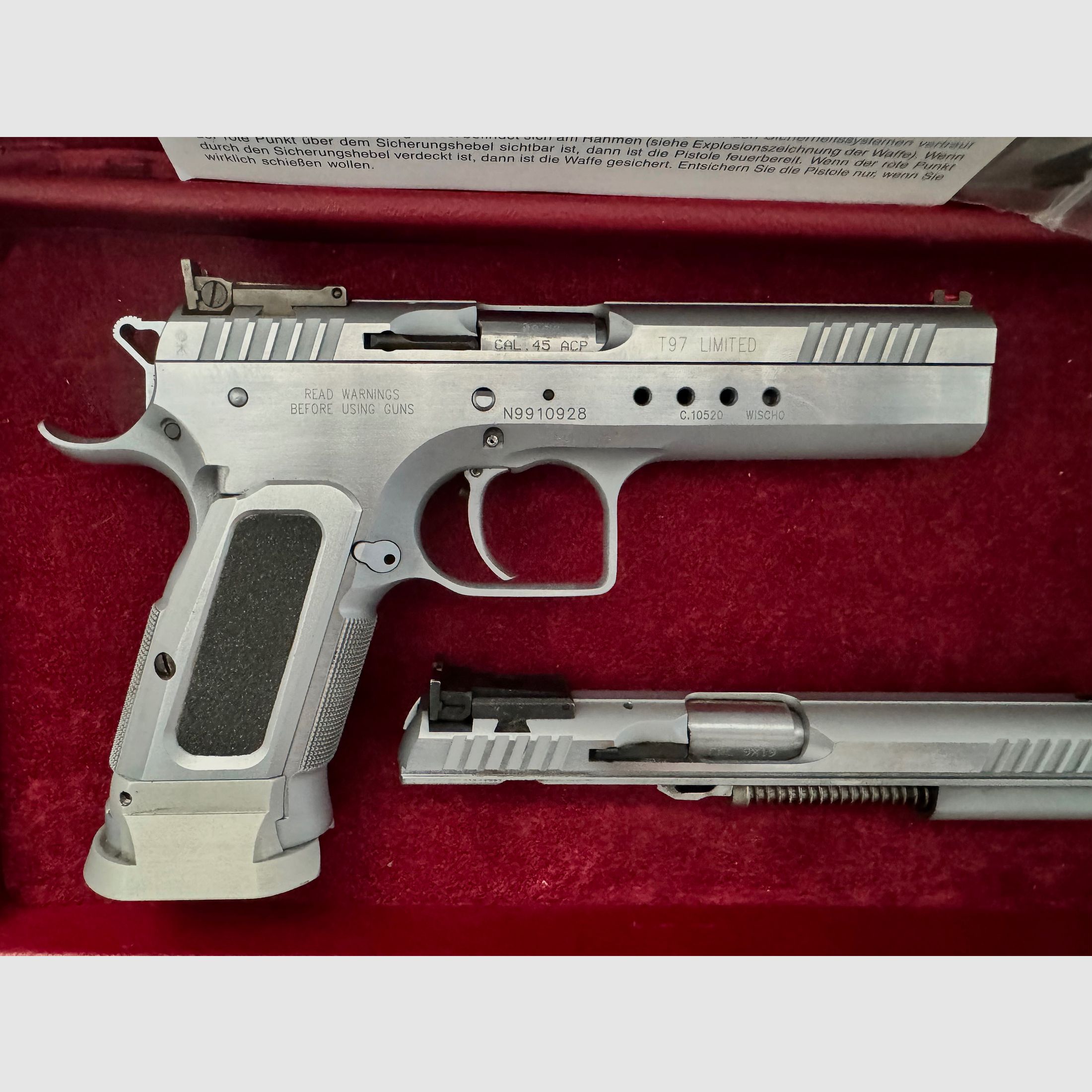 Tanfoglio T 97 Limited Custom HC 