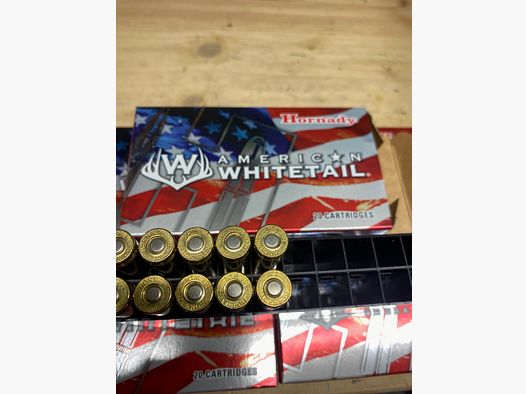 Hornady American Whitetail 308 150gr 90 cartouches Losgleoch