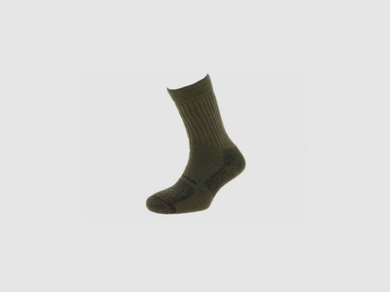 Chaussettes Chiruca en laine mérinos vertes, image 1 sur 2