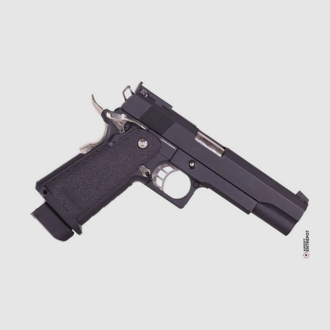 GBB Hi-Capa 5.1 Golden Eagle - Realistischer Blowback - Hohe Präzision - Für Präzisionsschießen und Training, Bild 4 von 5