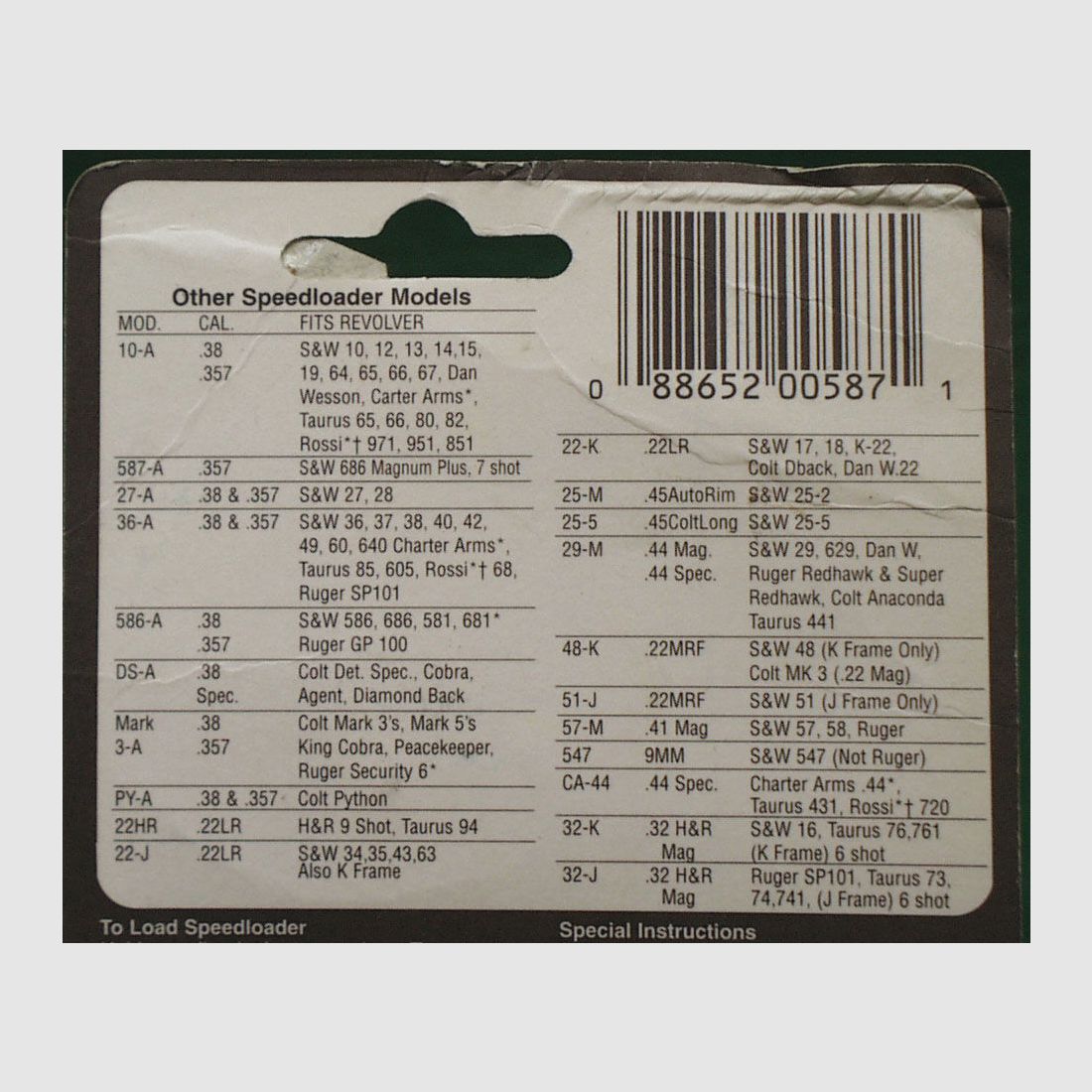 Caricatore veloce HKS Mod. 587-A