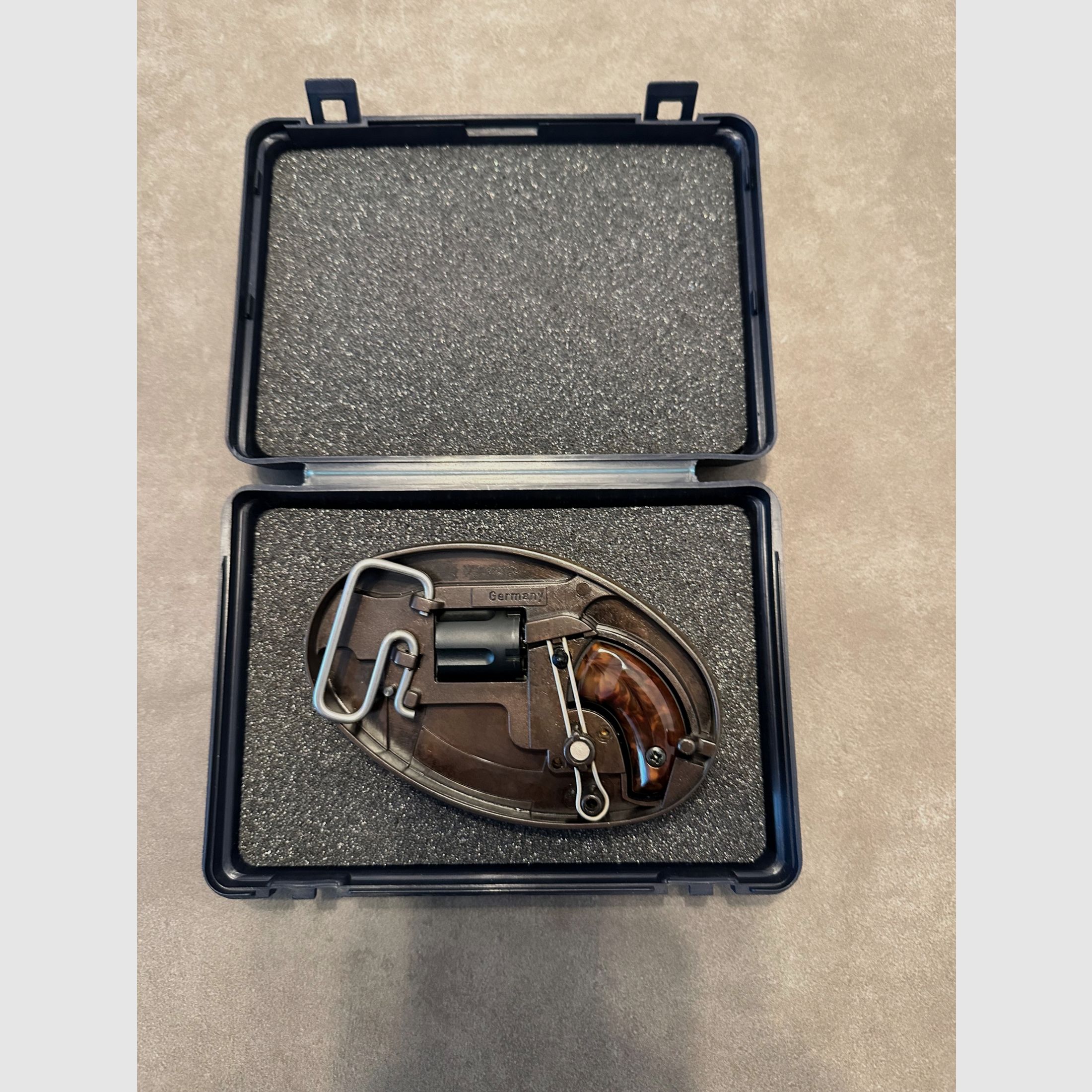 Röhm Little Joe browned met riemgesp Kaliber 6 mm Schreckschuss, afbeelding 5 van 8