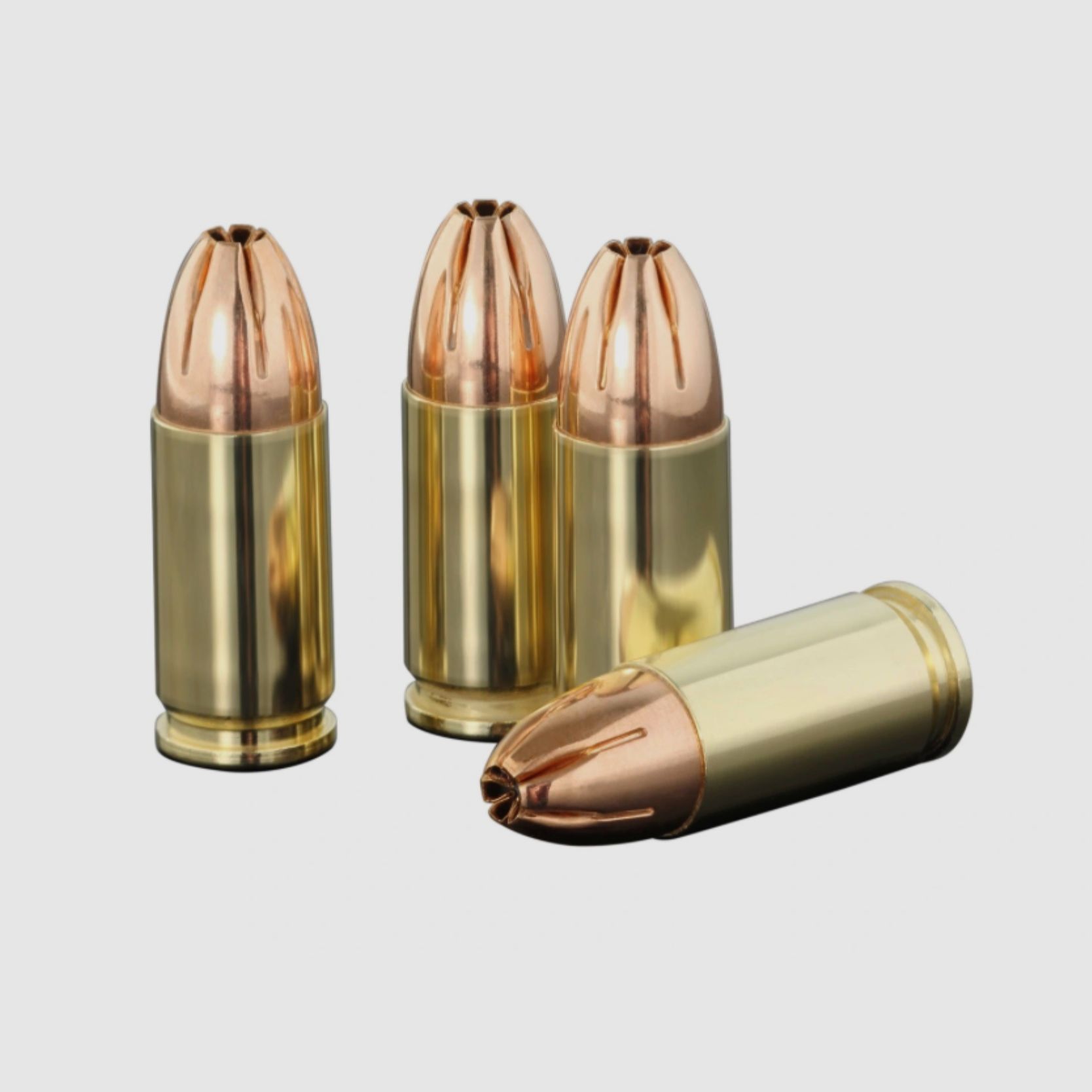 GECO 2318840 9 mm Hexagon 8 g 124 gr Pistolenmunition Bleifrei