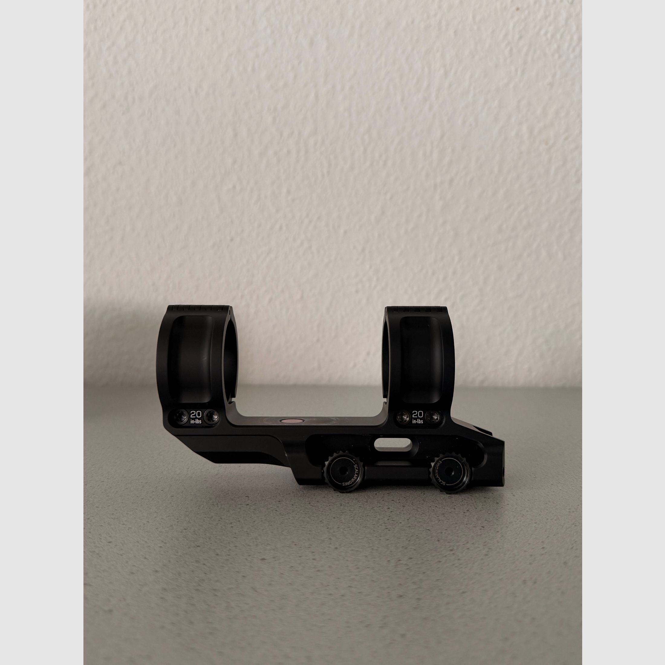 Scalarworks LEAP/09 34mm Schnellspannmontagen mit Vorlage 1.57