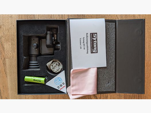 Night vision device attachment Sytong HT99 – Top condition including invoice and universal adapter
