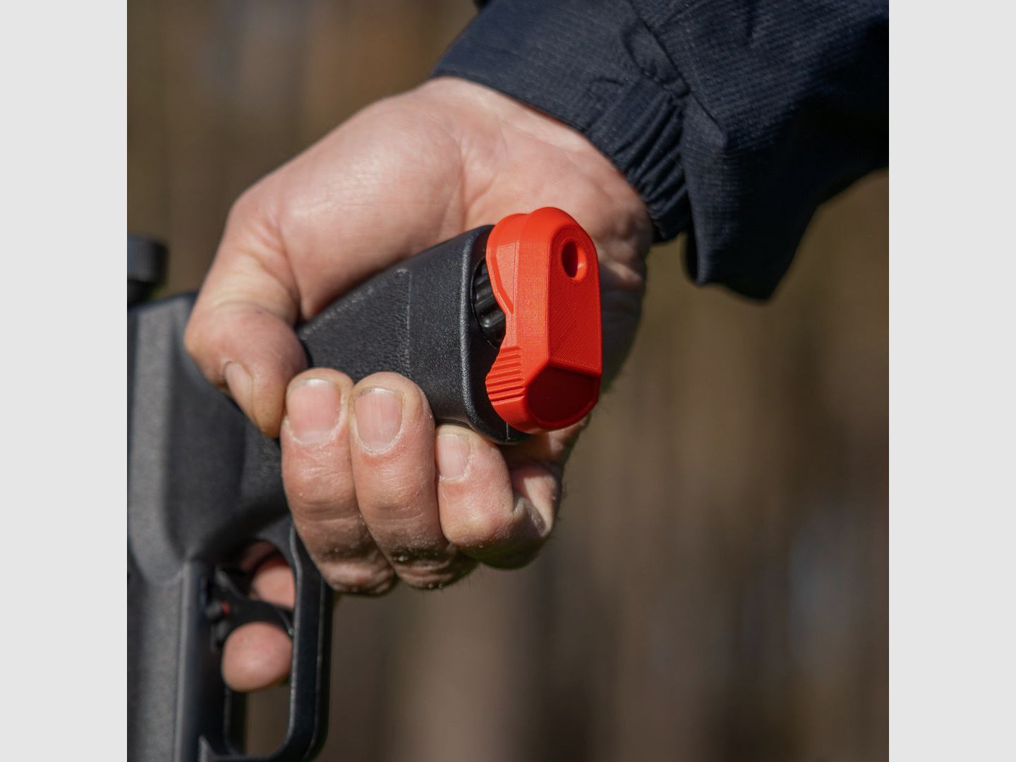 PUNCH BUTTON | HDB68 | ROT | in zwei Größen | Universal | Cal.68