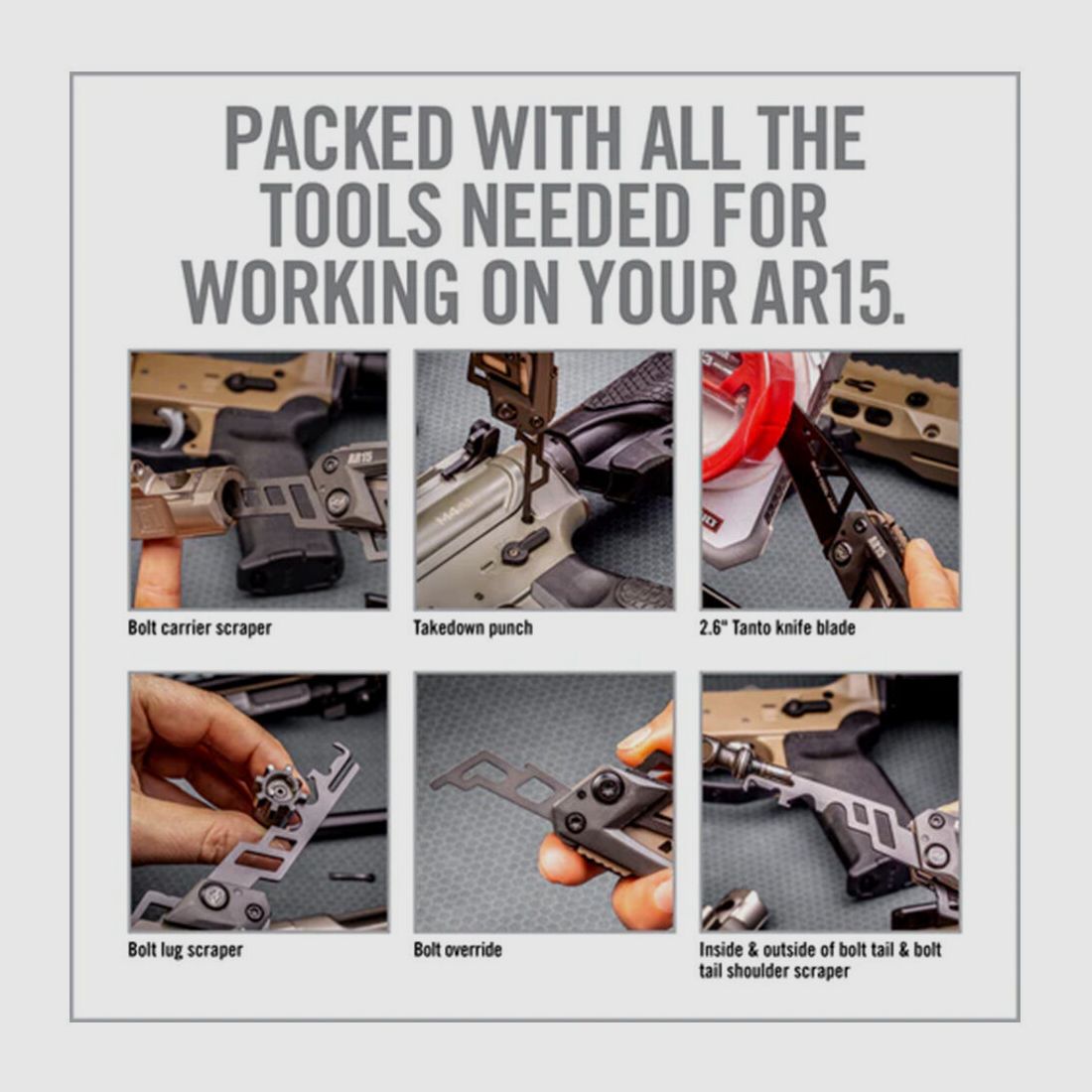 Real Avid Gun Tool Edge AR15